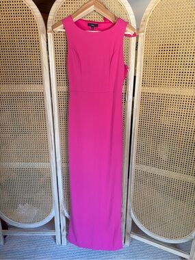 Lulu's Fuchsia Sleeveless Maxi Dress